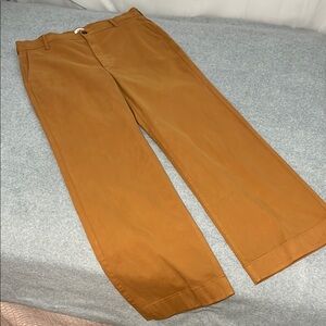 J. Crew Wide Leg Pants in Tan